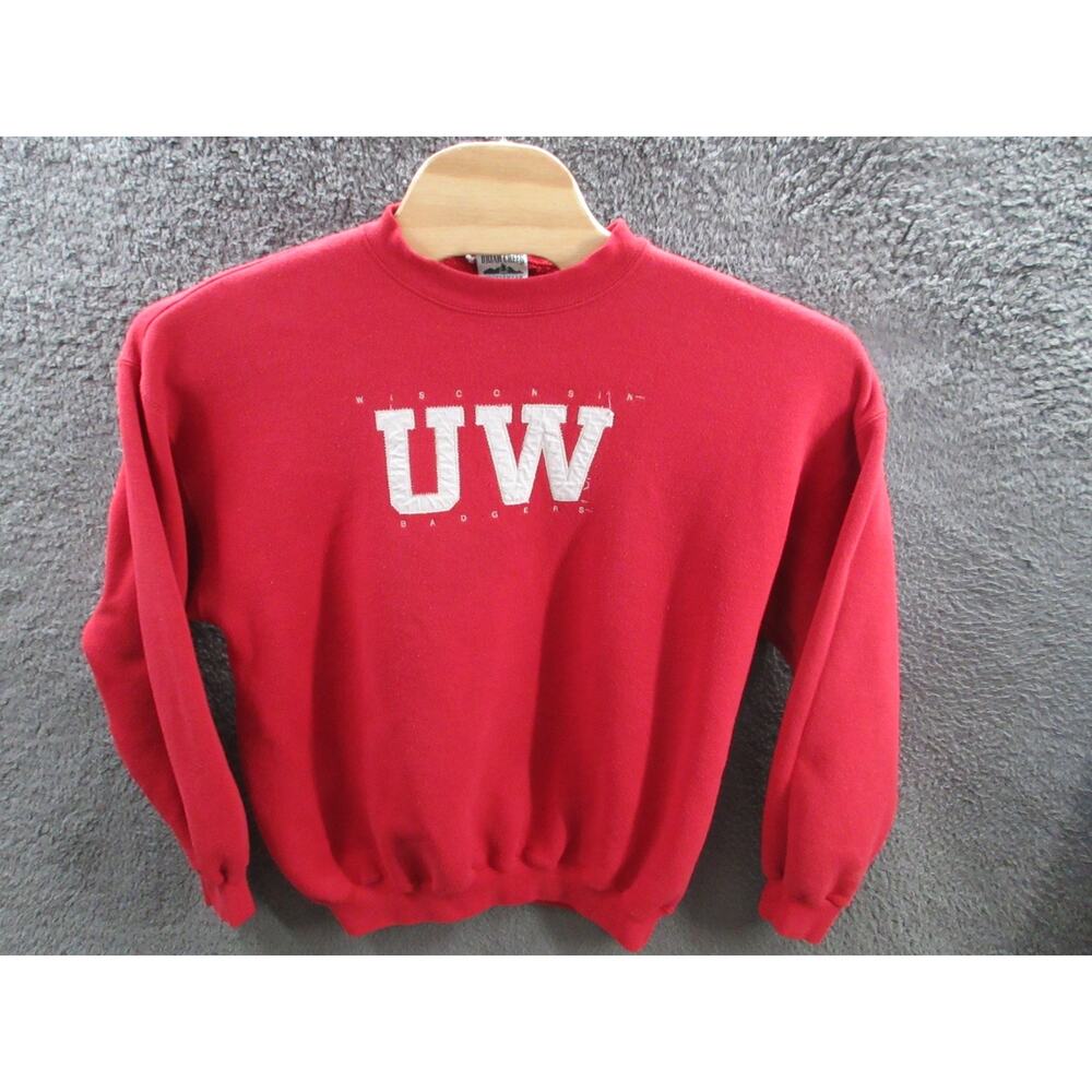 Vintage BRIAR CREEK SPORTSWEAR Wisconsin Badgers Men's XL Sweatshirt